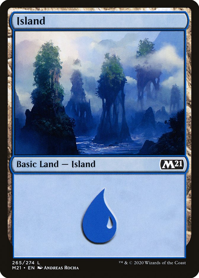 Island (265) [Core Set 2021] | Gate City Games LLC