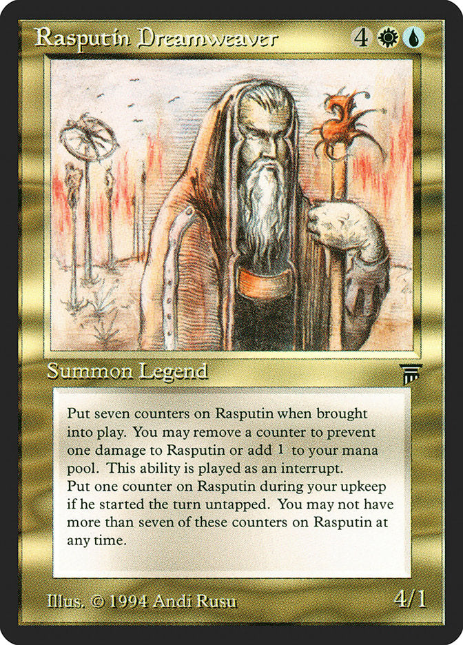 Rasputin Dreamweaver [Legends] | Gate City Games LLC