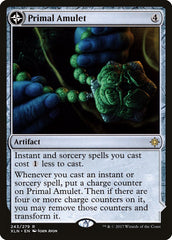 Primal Amulet // Primal Wellspring [Ixalan] | Gate City Games LLC