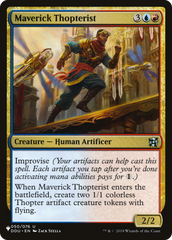 Maverick Thopterist (DDU) [The List] | Gate City Games LLC