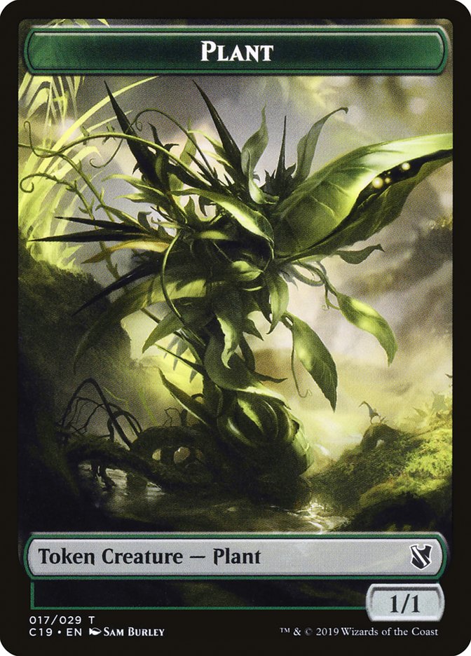 Plant Token [Commander 2019 Tokens] | Gate City Games LLC