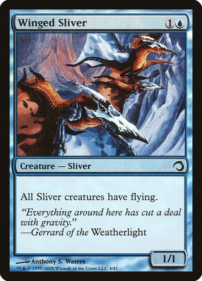 Winged Sliver [Premium Deck Series: Slivers] | Gate City Games LLC