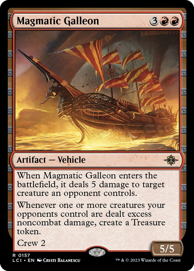 Magmatic Galleon [The Lost Caverns of Ixalan] | Gate City Games LLC