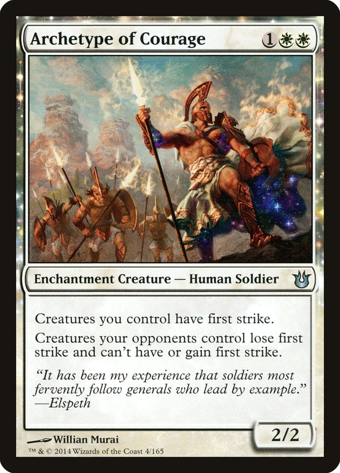 Archetype of Courage [Born of the Gods] | Gate City Games LLC