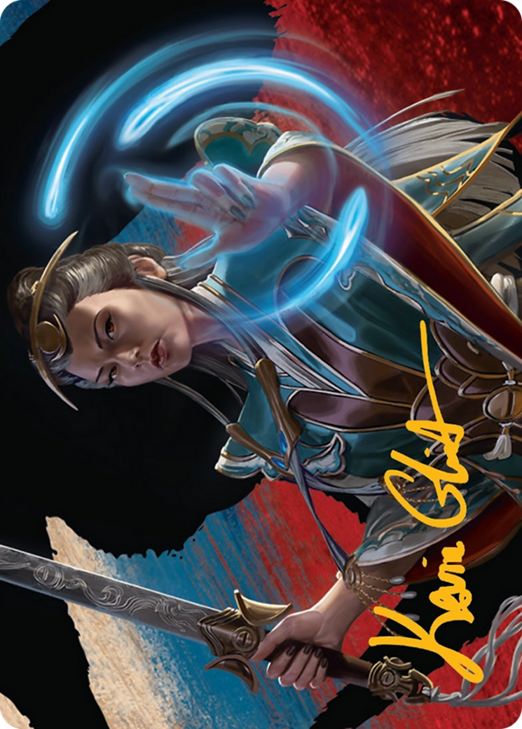 Narset, Jeskai Waymaster Art Card (44/54) [Tarkir: Dragonstorm Art Series] | Gate City Games LLC