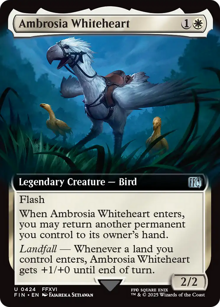 Ambrosia Whiteheart (Extended Art) [FINAL FANTASY] | Gate City Games LLC