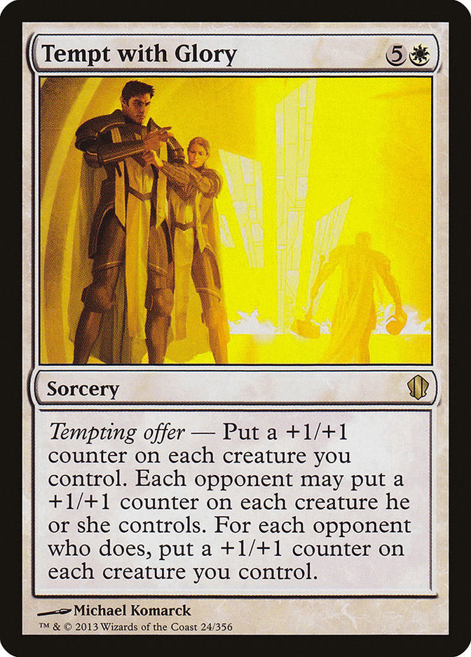 Tempt with Glory [Commander 2013] | Gate City Games LLC