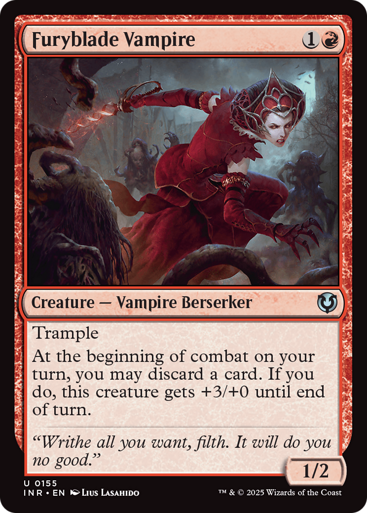 Furyblade Vampire [Innistrad Remastered] | Gate City Games LLC