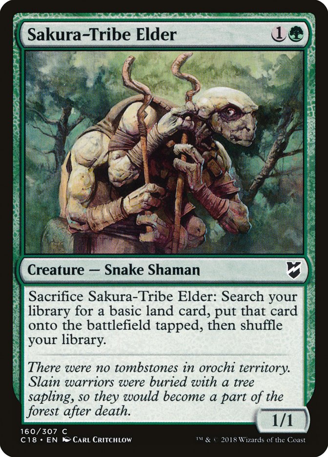 Sakura-Tribe Elder [Commander 2018] | Gate City Games LLC