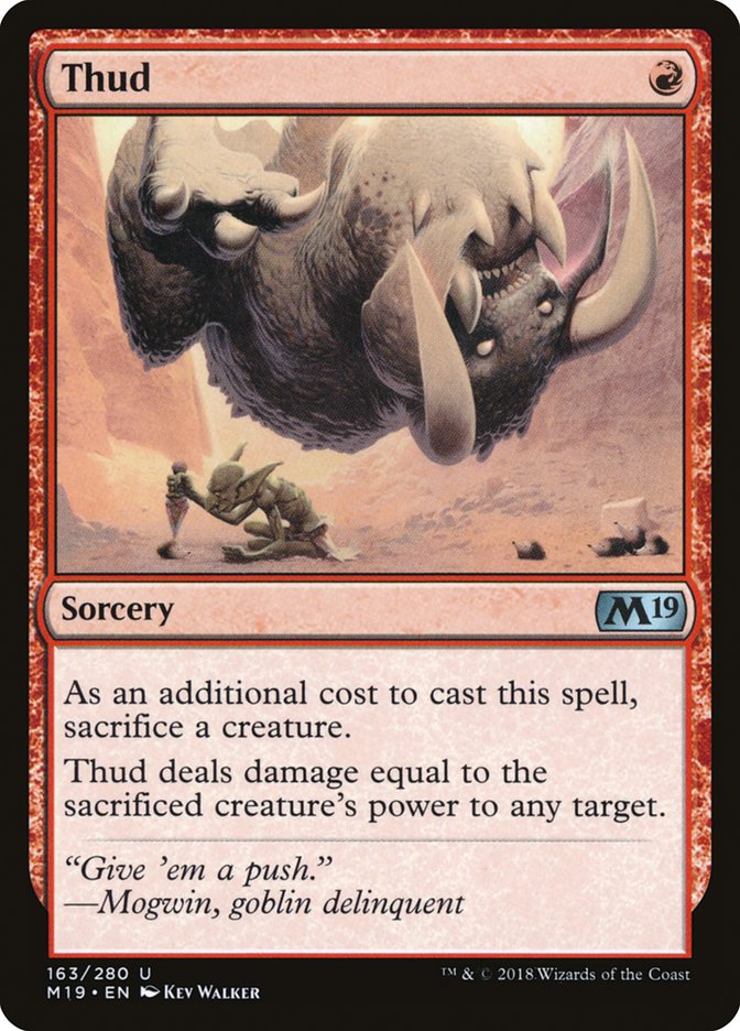 Thud [Core Set 2019] | Gate City Games LLC