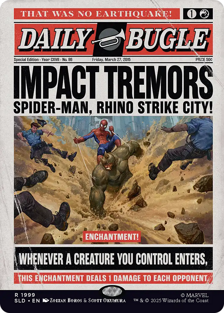 Impact Tremors (1999) (Rainbow Foil) [Secret Lair Drop Series] | Gate City Games LLC