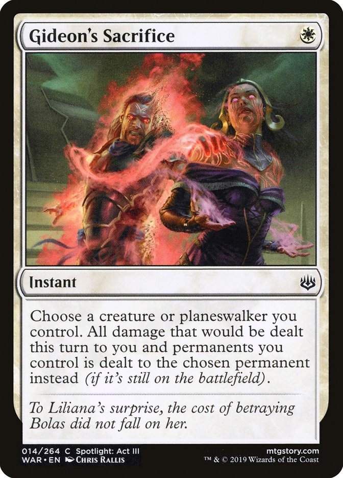 Gideon's Sacrifice [War of the Spark] | Gate City Games LLC