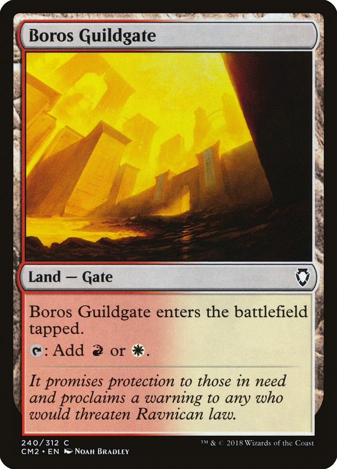 Boros Guildgate [Commander Anthology Volume II] | Gate City Games LLC