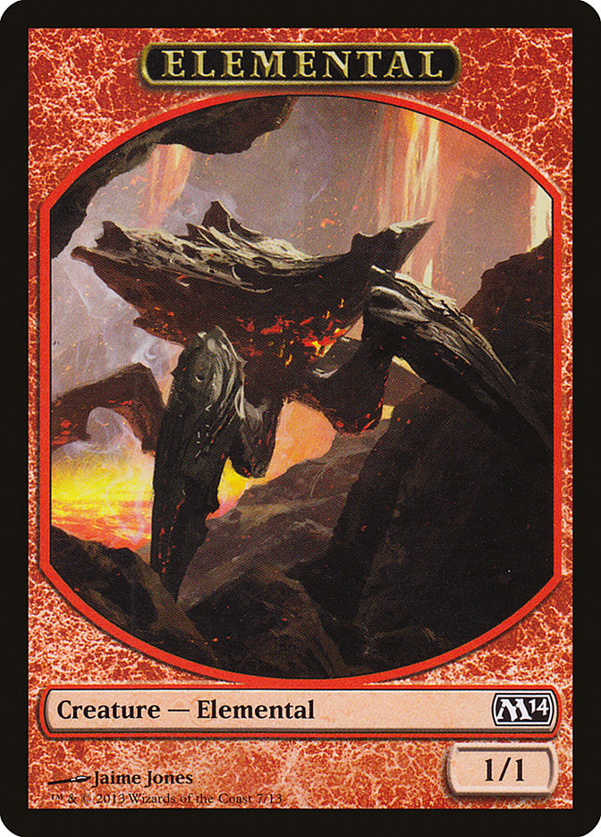 Elemental Token (7/13) [Magic 2014 Tokens] | Gate City Games LLC
