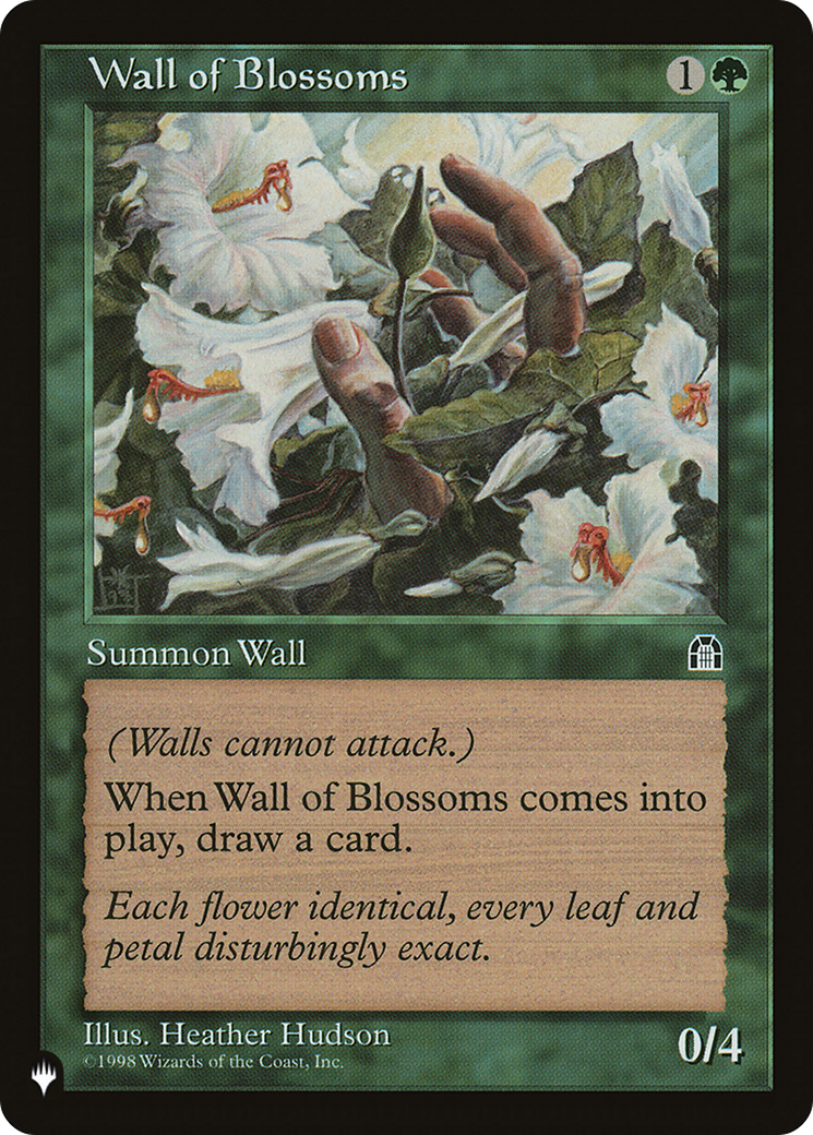 Wall of Blossoms [The List Reprints] | Gate City Games LLC