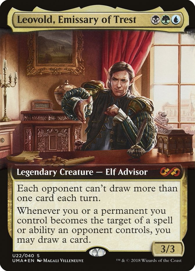 Leovold, Emissary of Trest (Topper) [Ultimate Masters Box Topper] | Gate City Games LLC