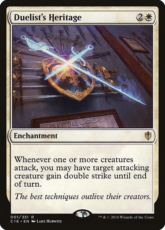 Duelist's Heritage [Commander 2016] | Gate City Games LLC