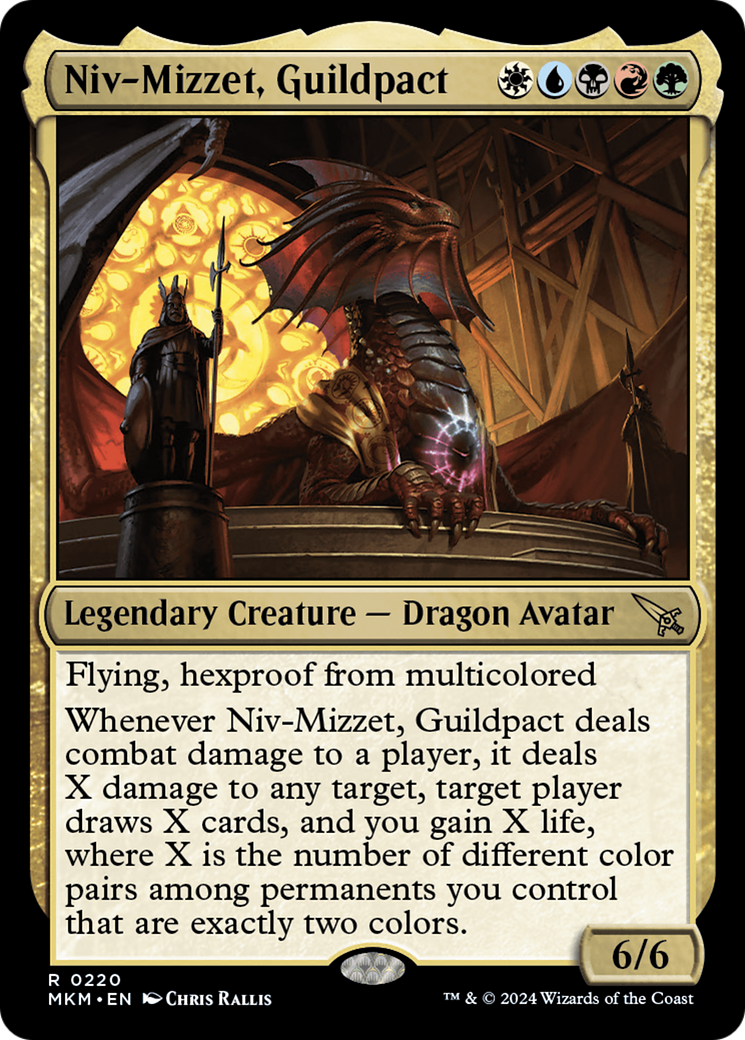 Niv-Mizzet, Guildpact [Murders at Karlov Manor] | Gate City Games LLC