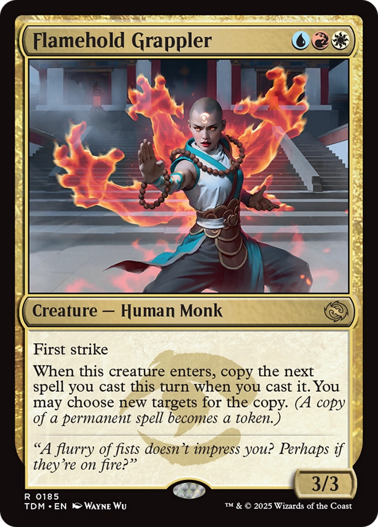 Flamehold Grappler [Tarkir: Dragonstorm] | Gate City Games LLC