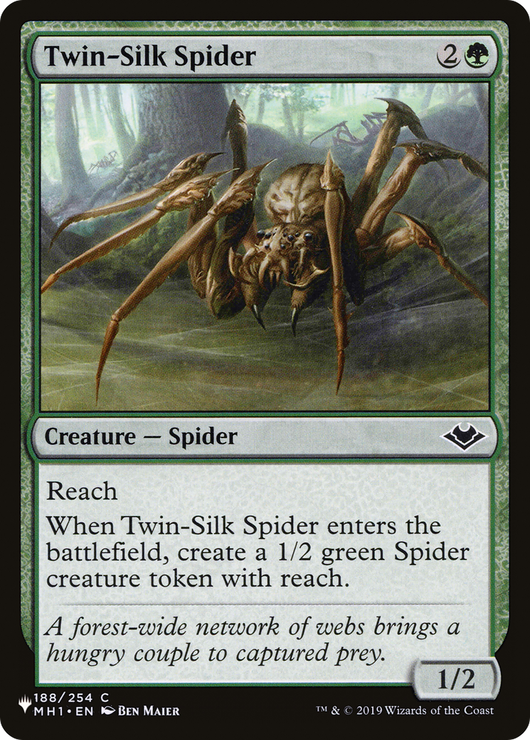 Twin-Silk Spider [The List] | Gate City Games LLC