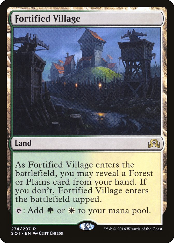 Fortified Village [Shadows over Innistrad] | Gate City Games LLC