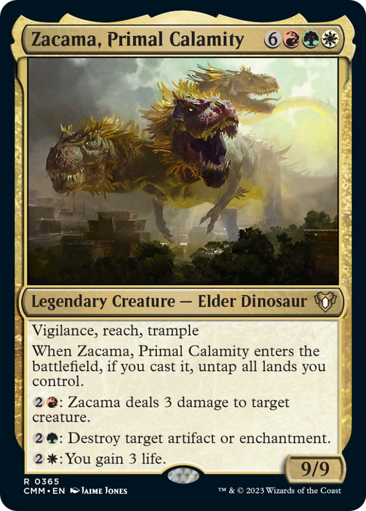 Zacama, Primal Calamity [Commander Masters] | Gate City Games LLC