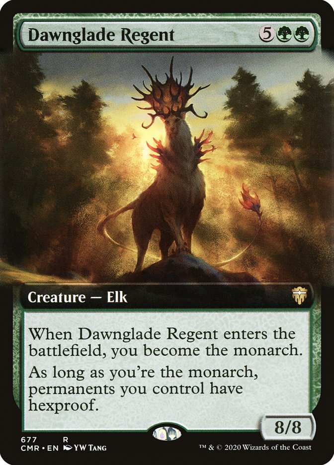 Dawnglade Regent (Extended Art) [Commander Legends] | Gate City Games LLC