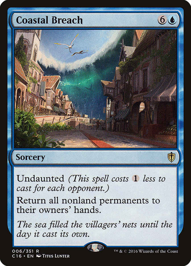 Coastal Breach [Commander 2016] | Gate City Games LLC