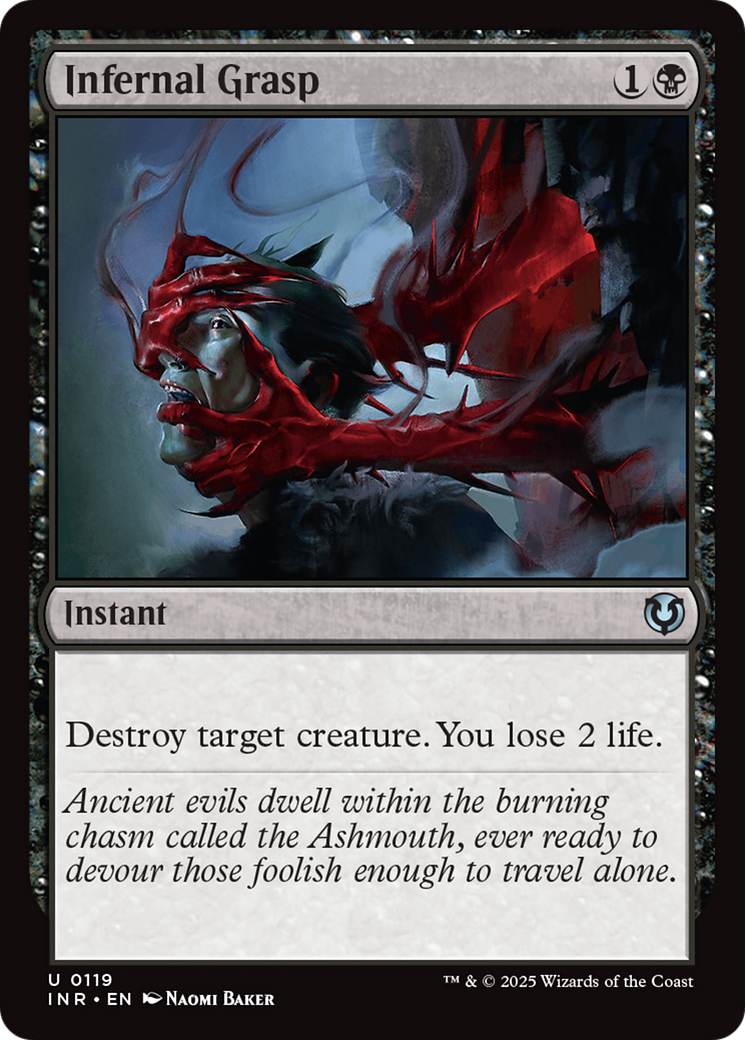 Infernal Grasp [Innistrad Remastered] | Gate City Games LLC