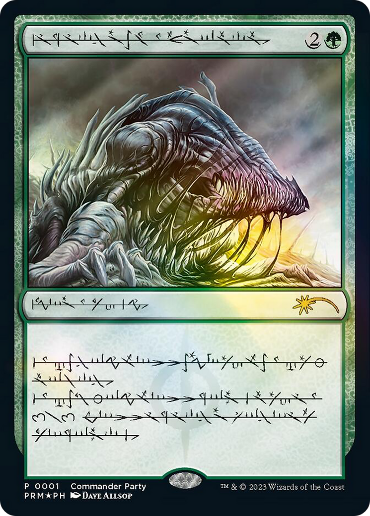 Beast Within (Phyrexian) [Wizards Play Network 2023] | Gate City Games LLC