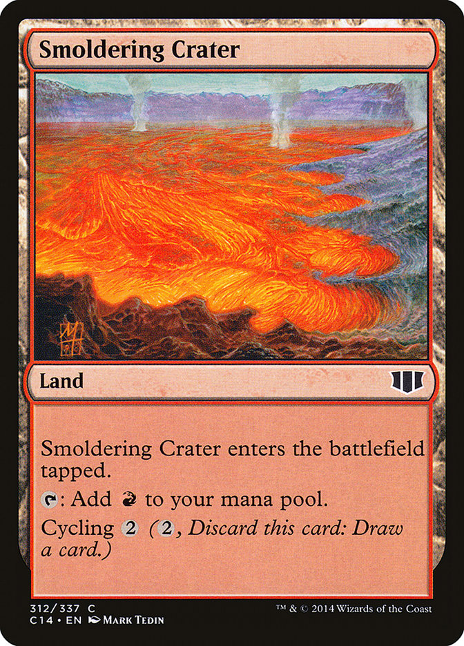 Smoldering Crater [Commander 2014] | Gate City Games LLC