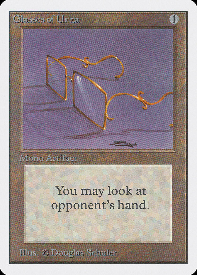 Glasses of Urza [Unlimited Edition] | Gate City Games LLC