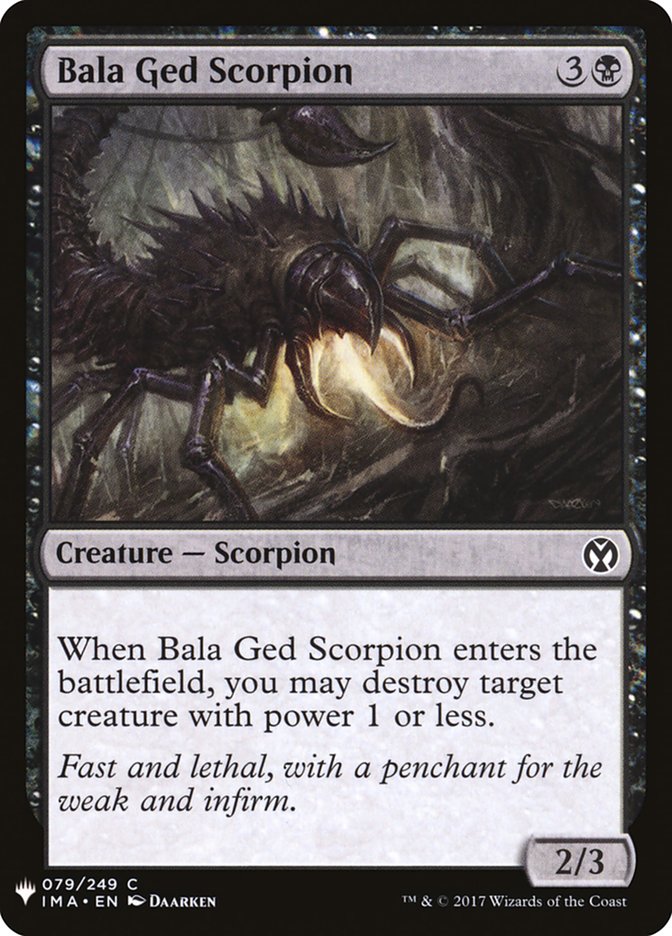Bala Ged Scorpion [Mystery Booster] | Gate City Games LLC