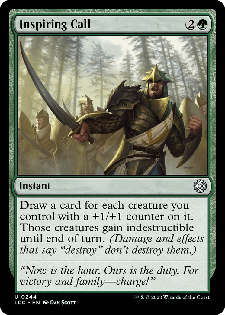 Inspiring Call [The Lost Caverns of Ixalan Commander] | Gate City Games LLC