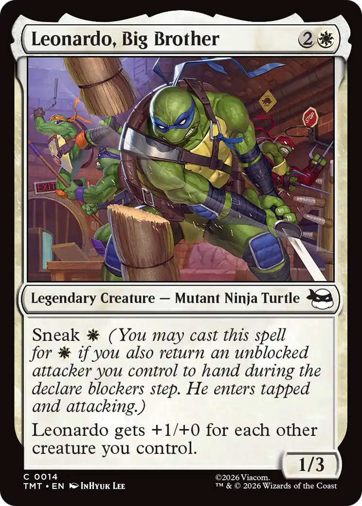 Leonardo, Big Brother [Teenage Mutant Ninja Turtles] | Gate City Games LLC