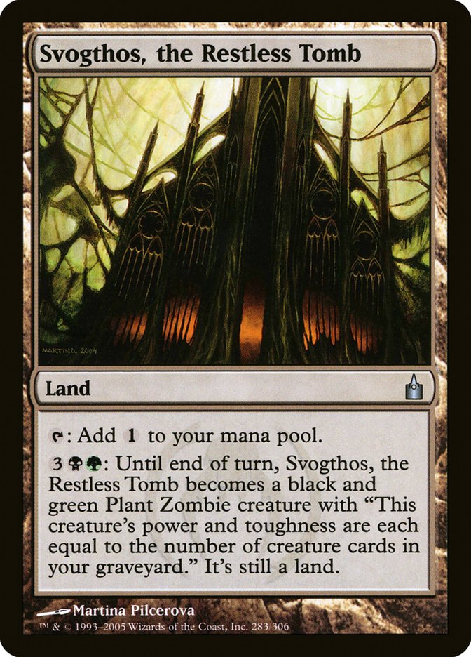 Svogthos, the Restless Tomb [Ravnica: City of Guilds] | Gate City Games LLC