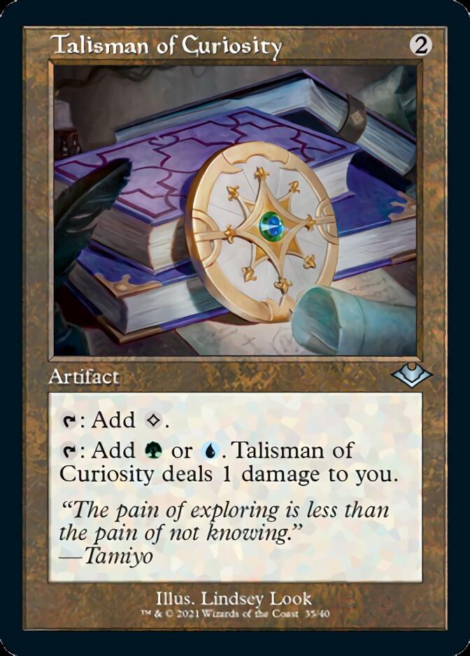 Talisman of Curiosity (Retro) [Modern Horizons] | Gate City Games LLC