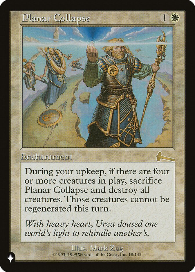 Planar Collapse [The List] | Gate City Games LLC