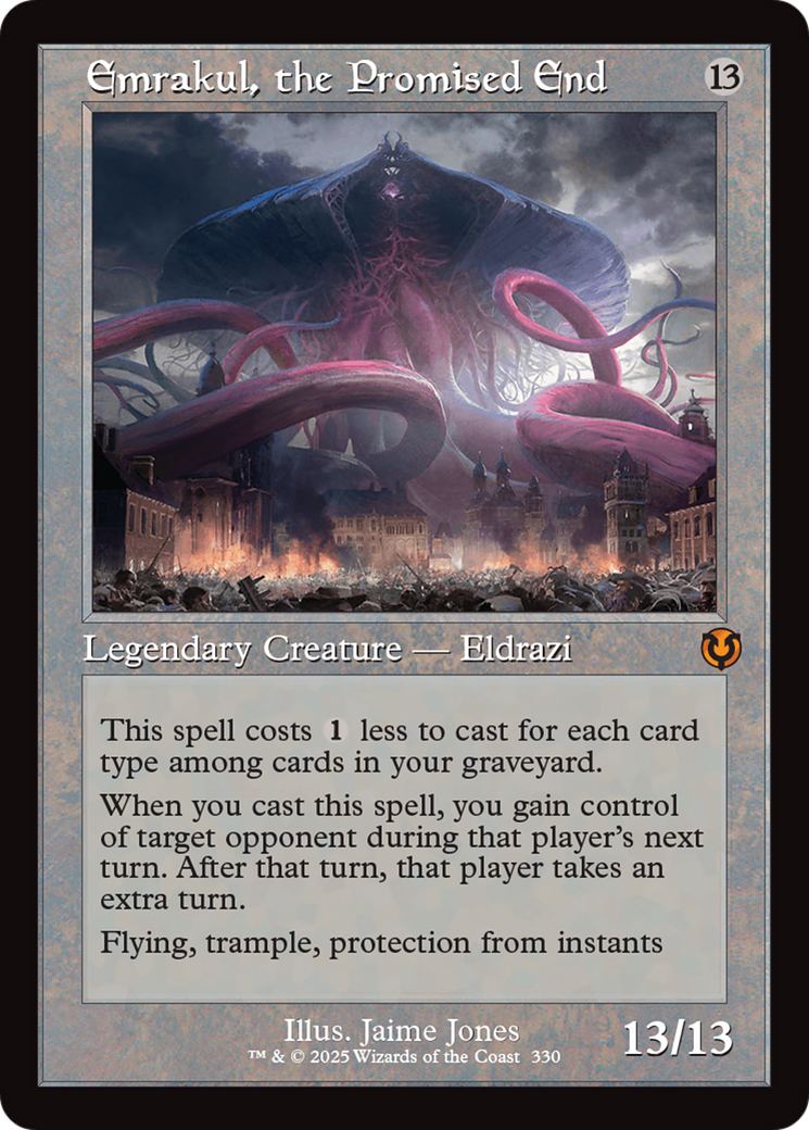 Emrakul, the Promised End (Retro Frame) [Innistrad Remastered] | Gate City Games LLC