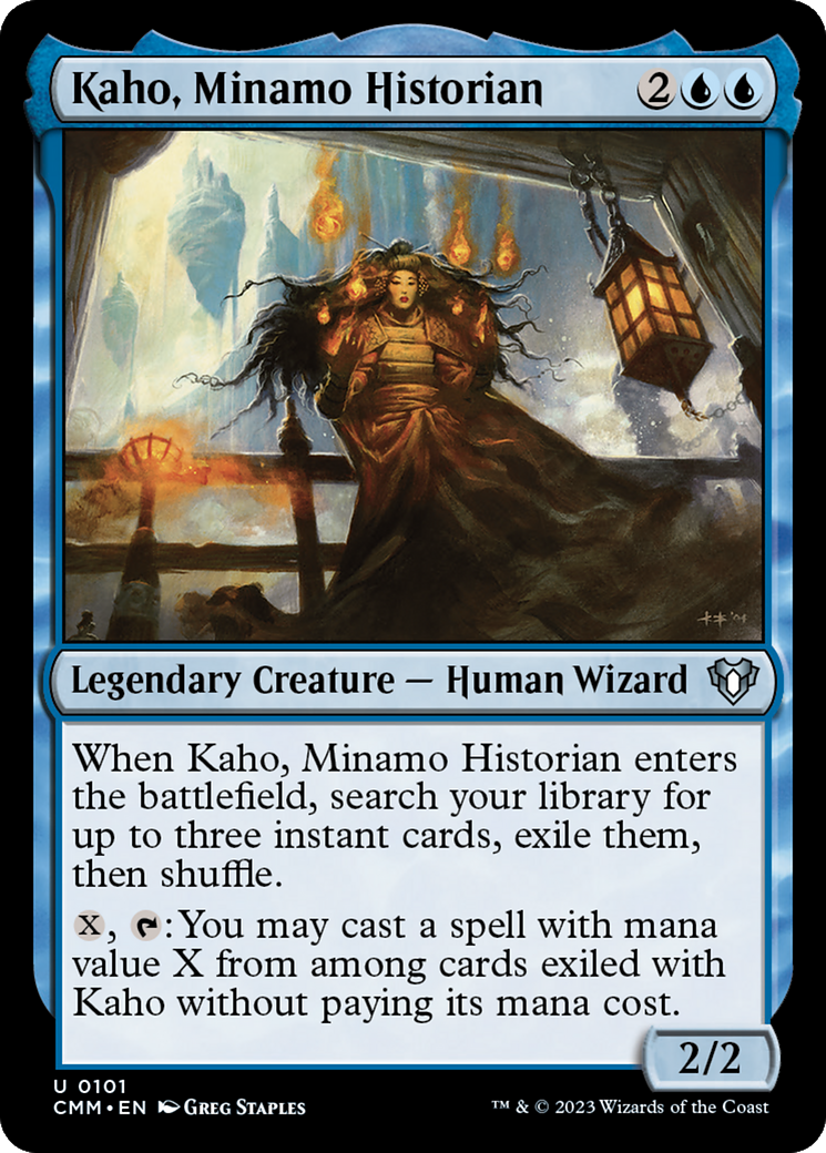 Kaho, Minamo Historian [Commander Masters] | Gate City Games LLC