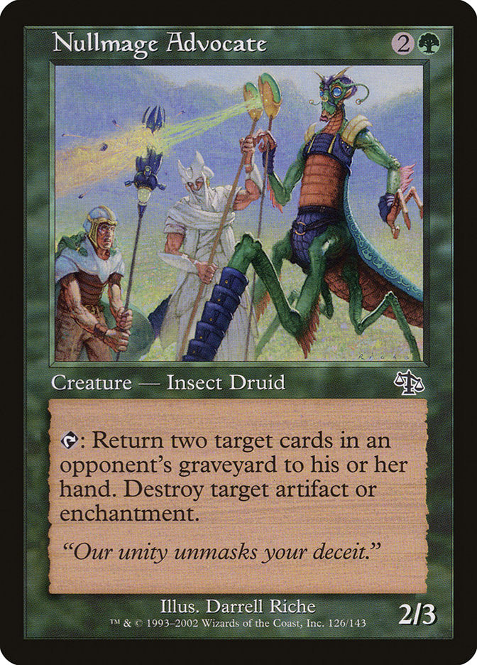 Nullmage Advocate [Judgment] | Gate City Games LLC