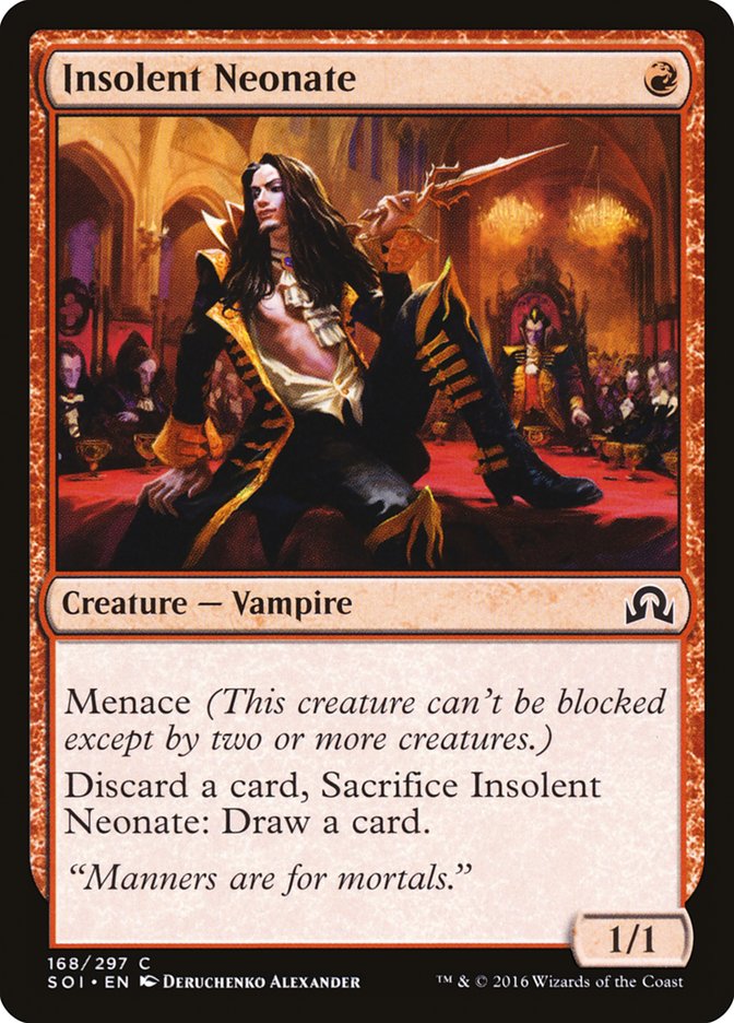 Insolent Neonate [Shadows over Innistrad] | Gate City Games LLC