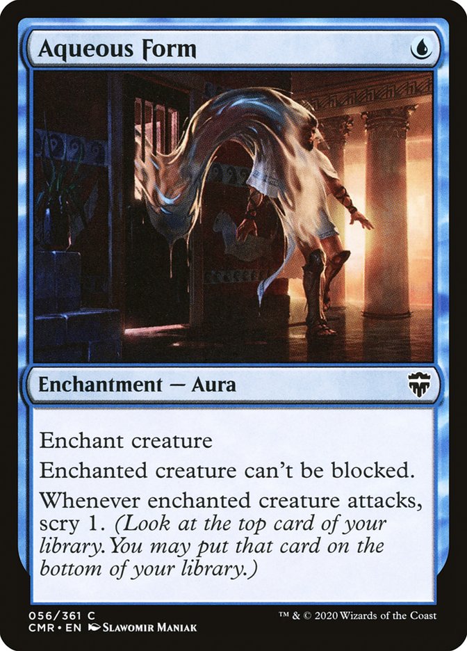 Aqueous Form [Commander Legends] | Gate City Games LLC