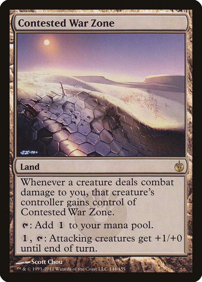 Contested War Zone [Mirrodin Besieged] | Gate City Games LLC