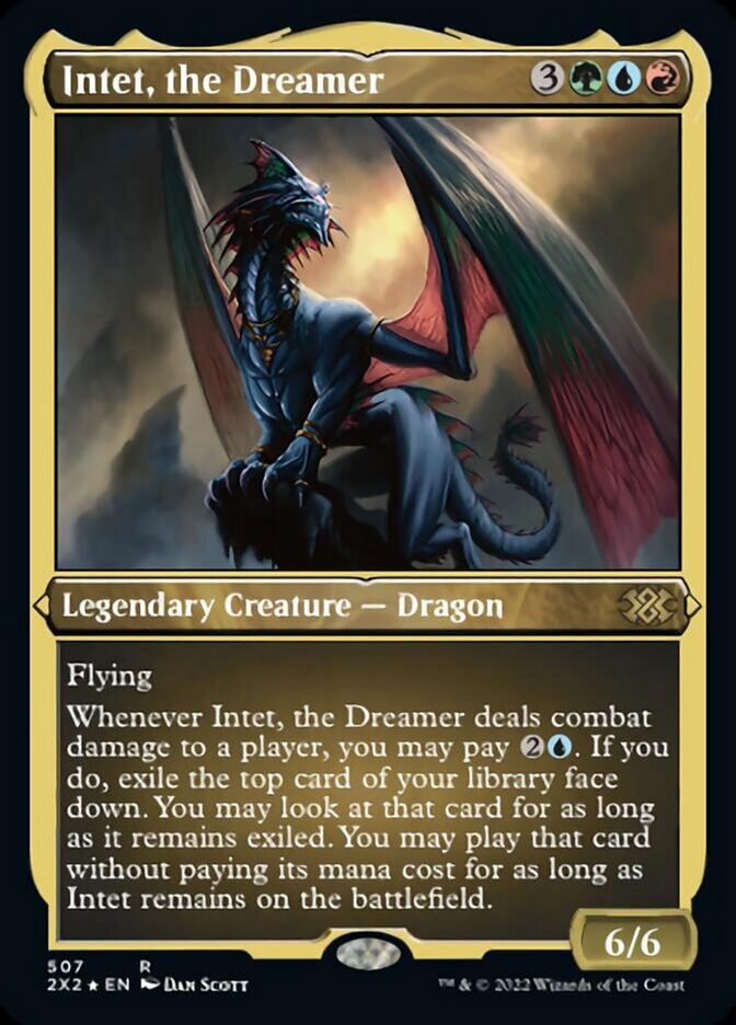 Intet, the Dreamer (Foil Etched) [Double Masters 2022] | Gate City Games LLC