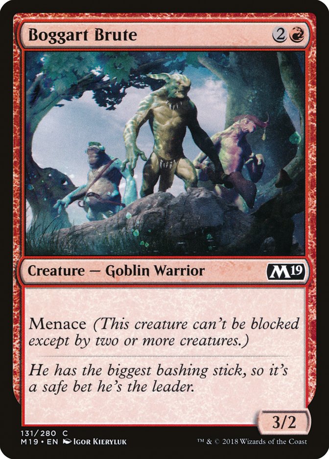 Boggart Brute [Core Set 2019] | Gate City Games LLC