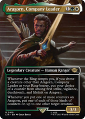 Aragorn, Company Leader (Borderless Alternate Art) [The Lord of the Rings: Tales of Middle-Earth] | Gate City Games LLC