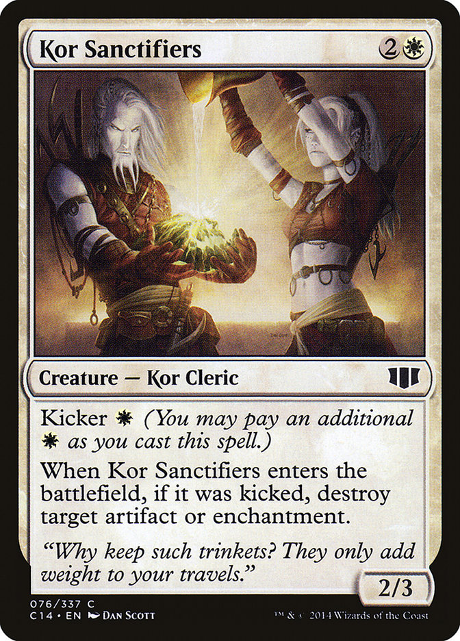Kor Sanctifiers [Commander 2014] | Gate City Games LLC