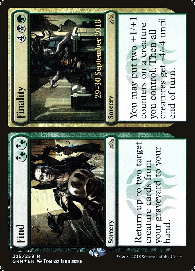 Find // Finality [Guilds of Ravnica Prerelease Promos] | Gate City Games LLC