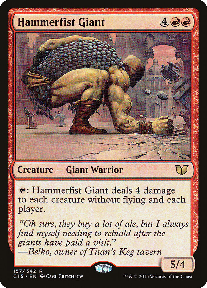 Hammerfist Giant [Commander 2015] | Gate City Games LLC